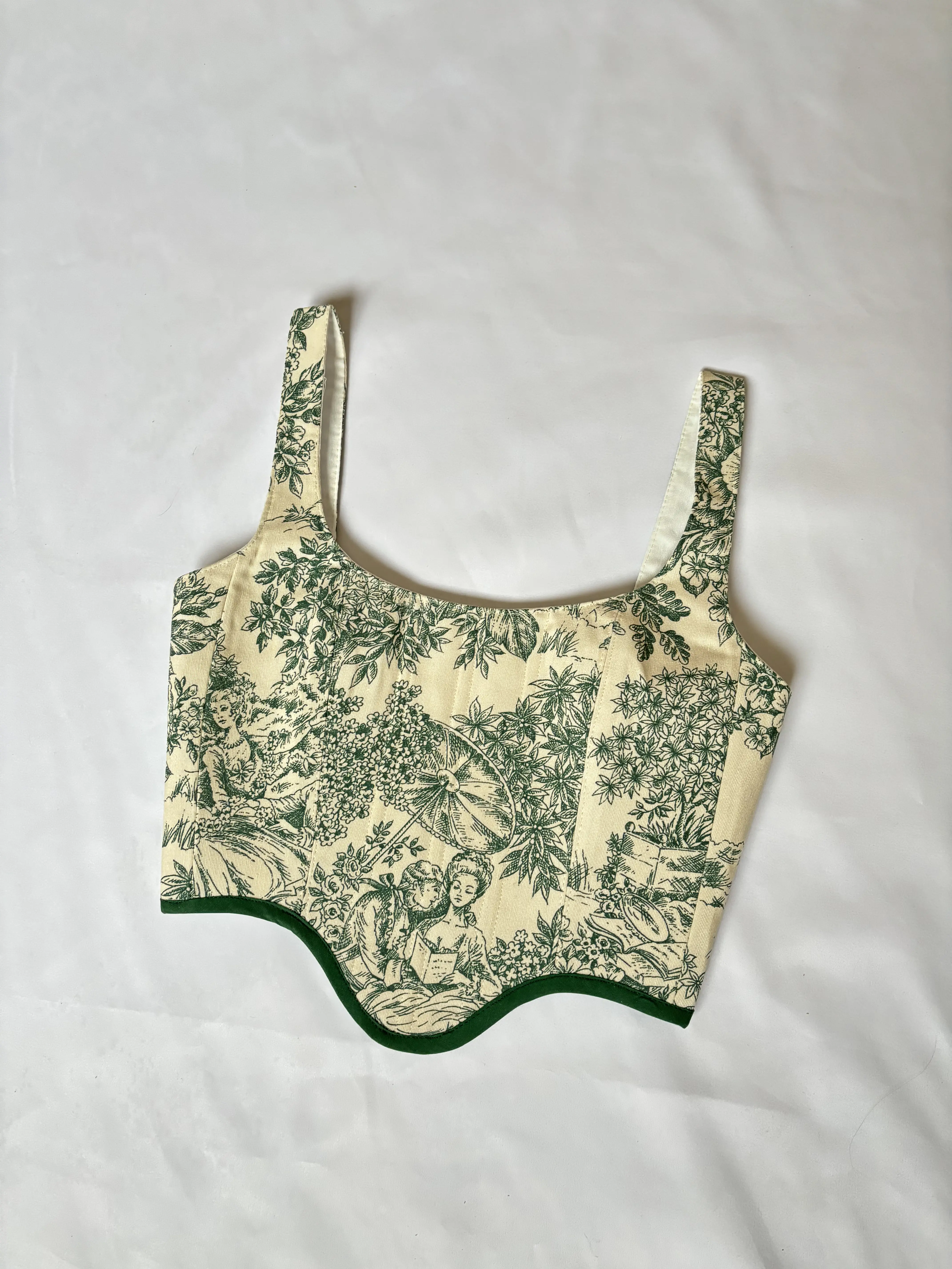 Corset Debba Verde - Imagen 2
