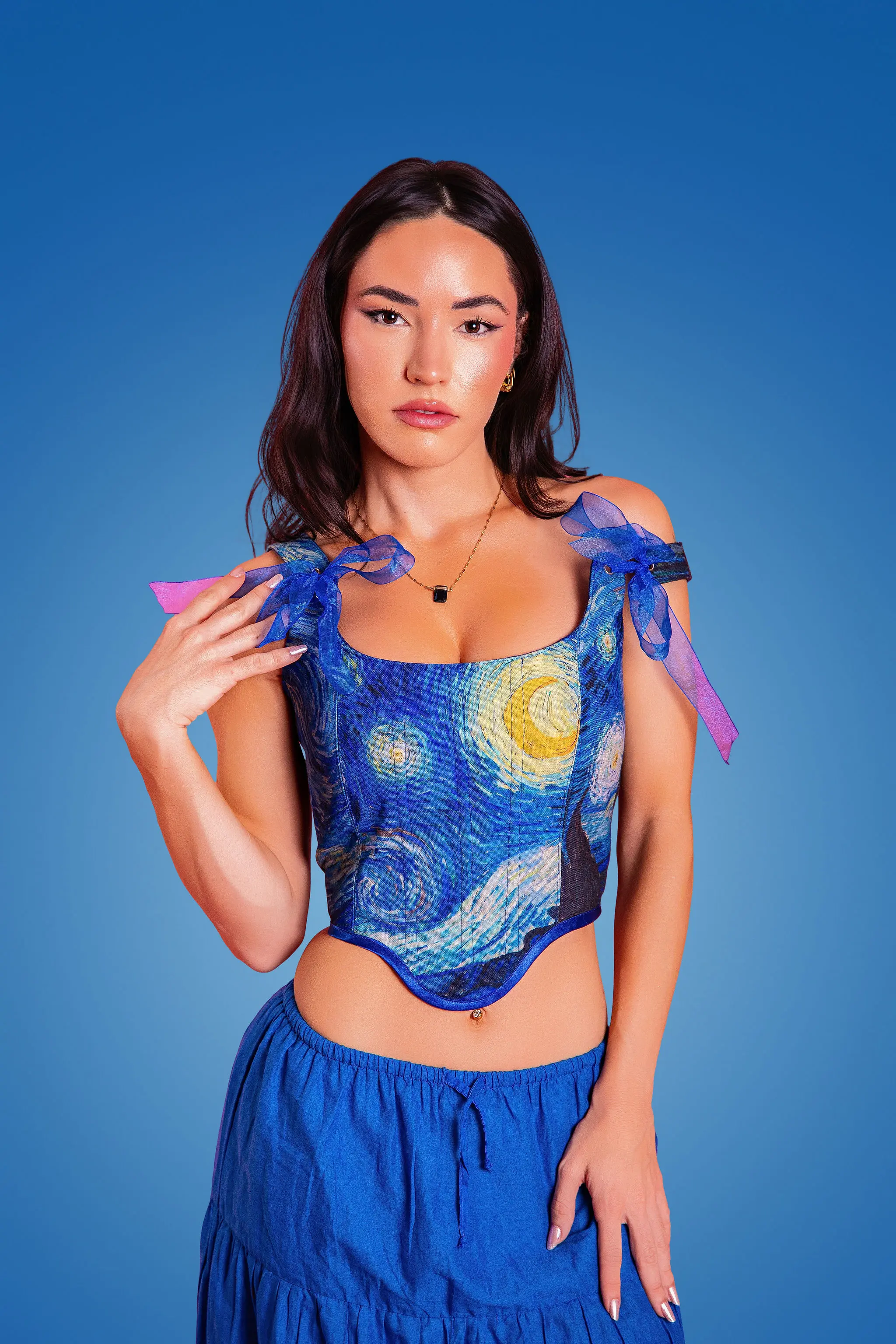 Corset Noche estrellada